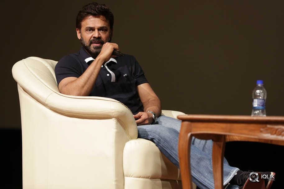 Venkatesh-Guru-Movie-Promotions-At-BITS-Hyderabad-Campus